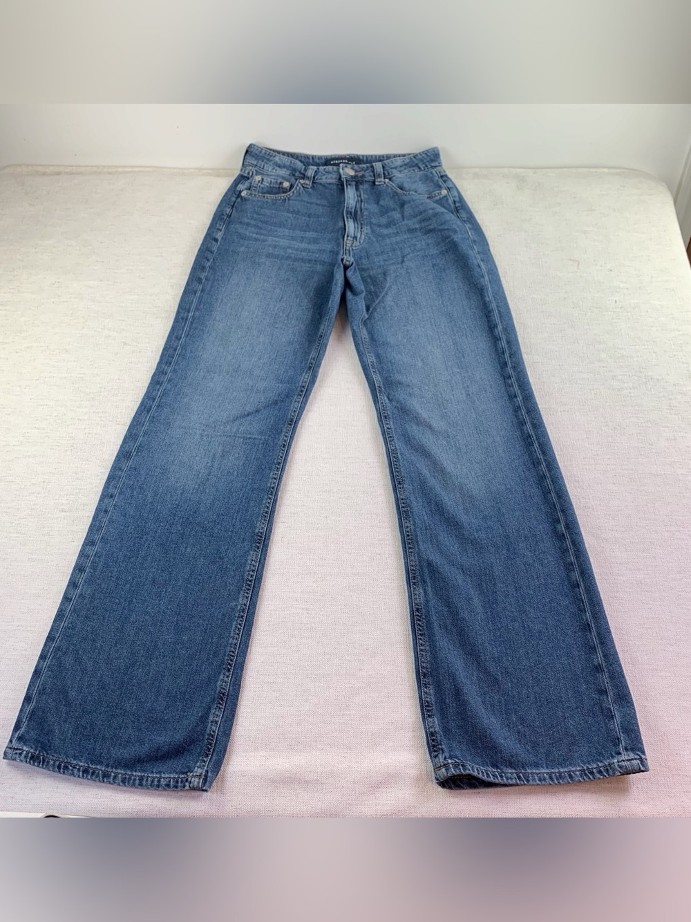 Aeropostale Women's high rise wide‎ leg jeans size 2